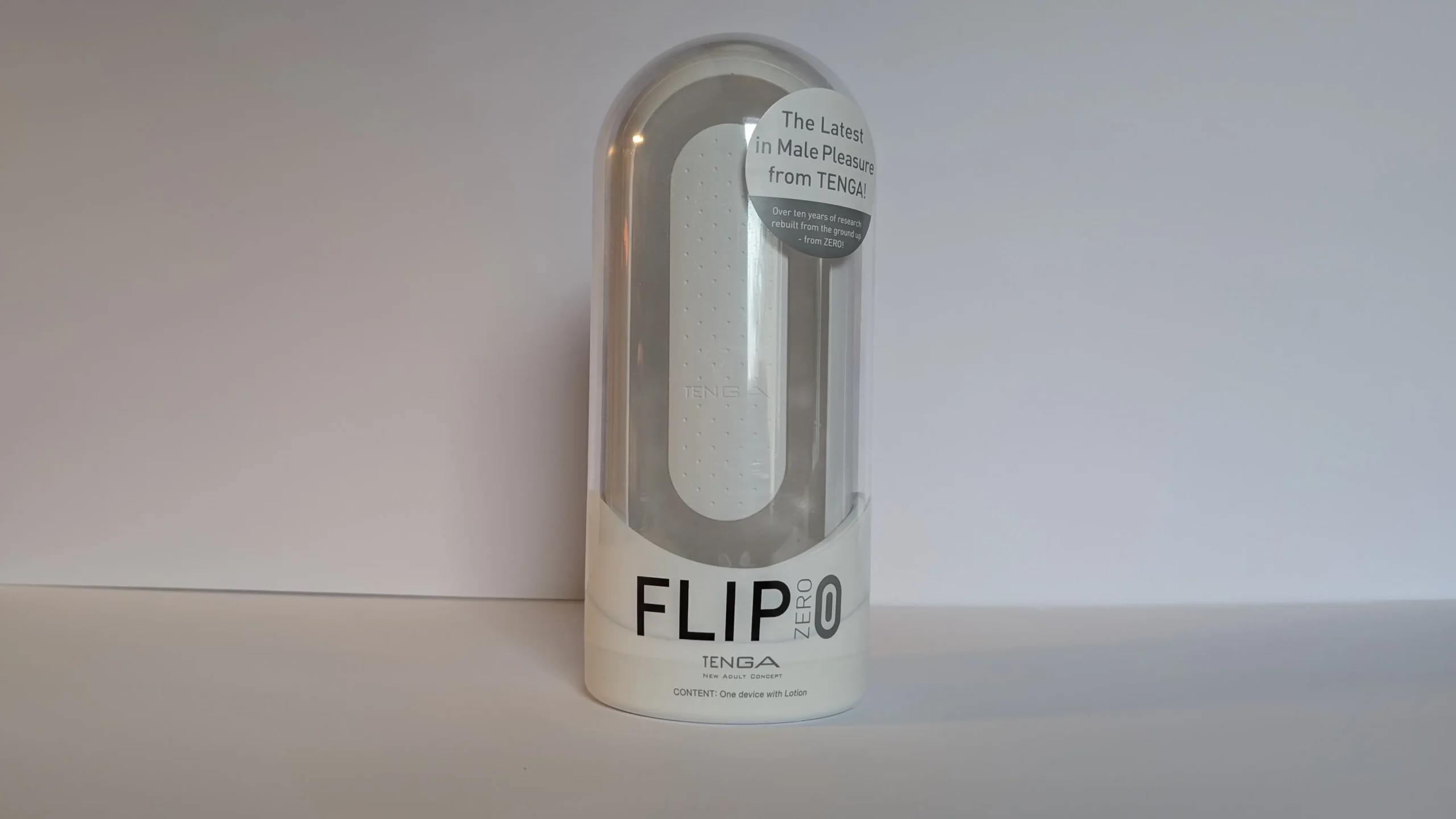 Tenga Flip Zero in packaging - fresh out of the box
