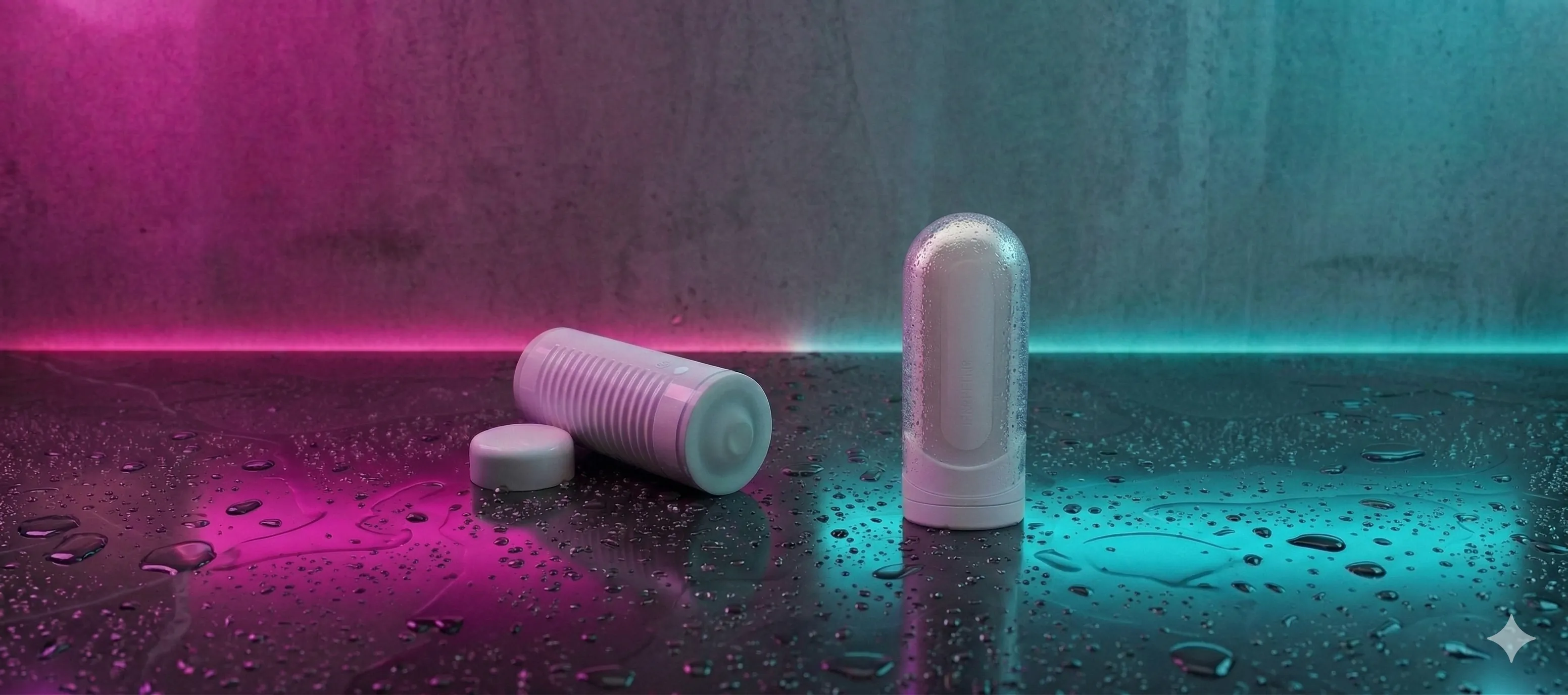 Lovense Max 2 and Tenga Flip Zero side by side